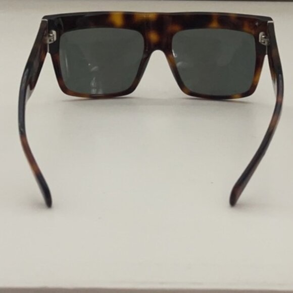 Celine ZZ top CL 41756 Tortoiseshell Polarized Green Lenses Kim K main image 9